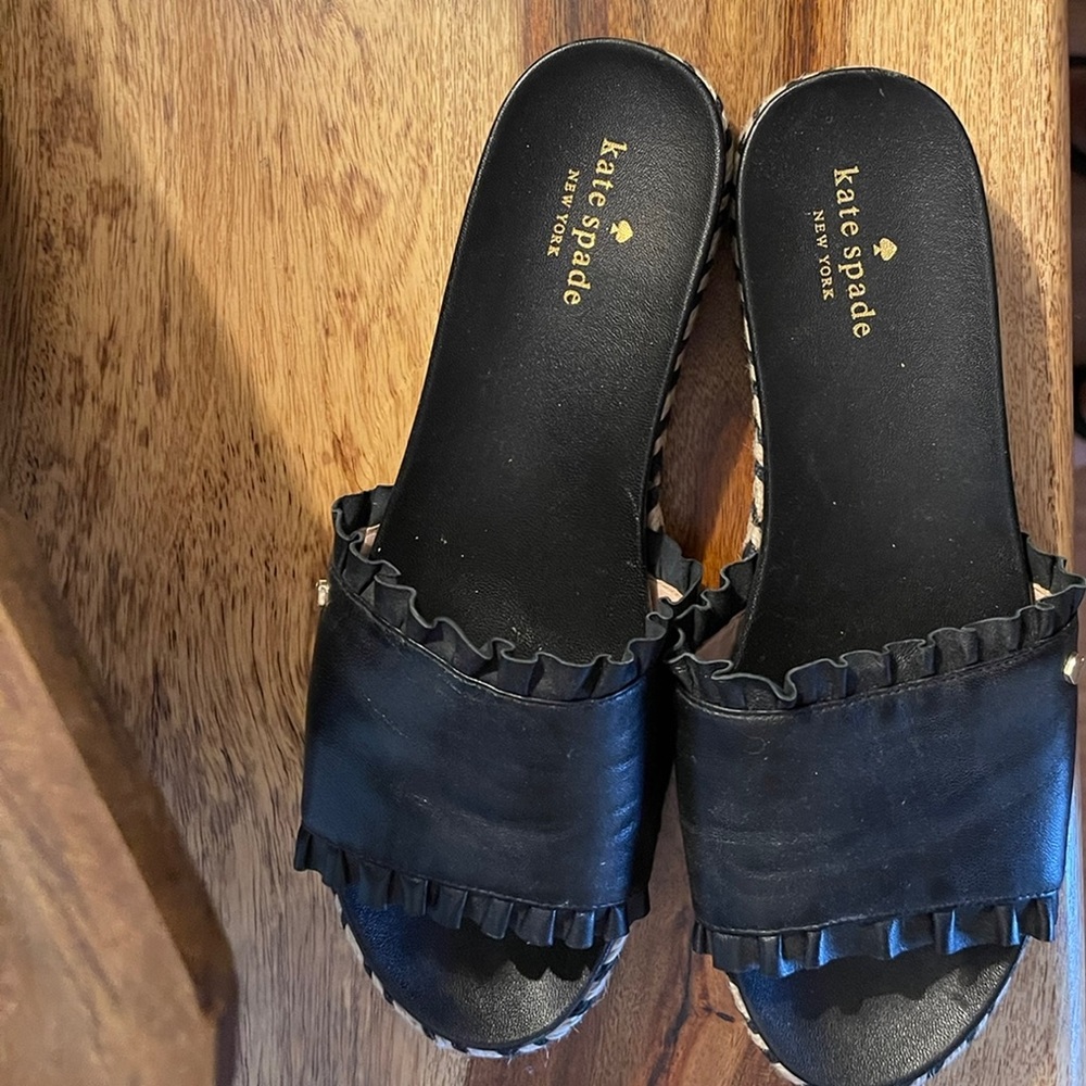 Kate Space Black Sandals